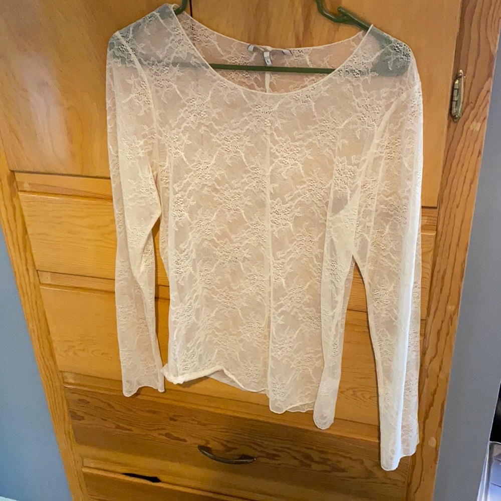 BKE Lace layering Top